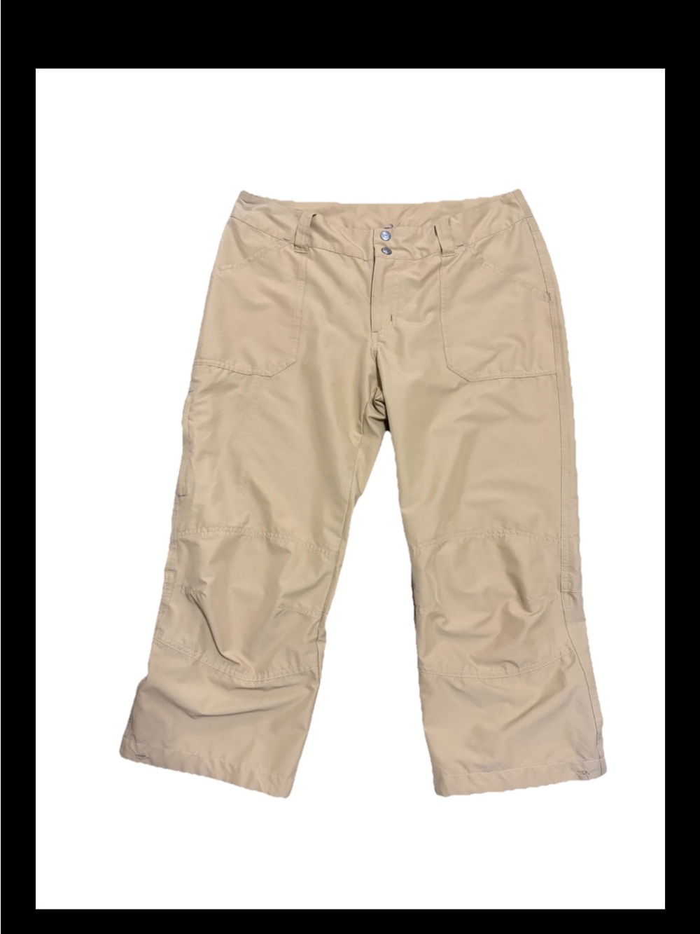 Patagonia Women's Beige Cropped Outdoor Pants size 10